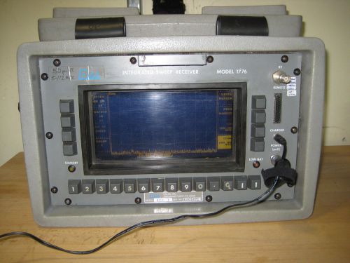Calan 1776 Integrated Sweep Receiver / Spectrum Analyzer 5-600MHz