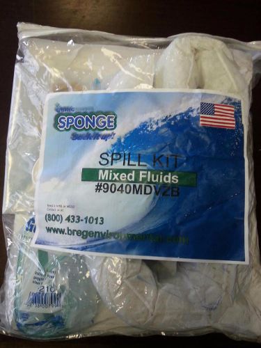 Breg Environmental Medium Sponge Spill Kit for Mixed Fluids #9040MDVZB