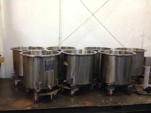 Royal Welding Stainless Steel Mixing Kettles 40 Gallon 1/2&#034; thick Hobart Bowl