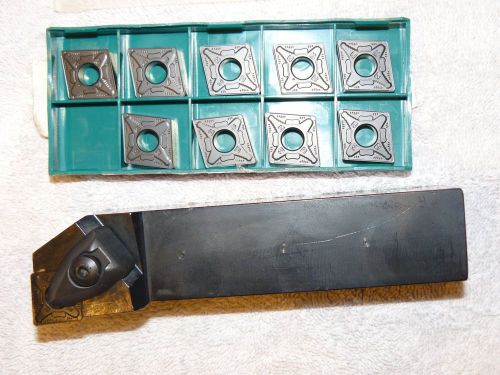 Walter DCLNR 206D Tool Holder, 1 1/4, with CNMG190612-NM9 inserts, 10pcs.