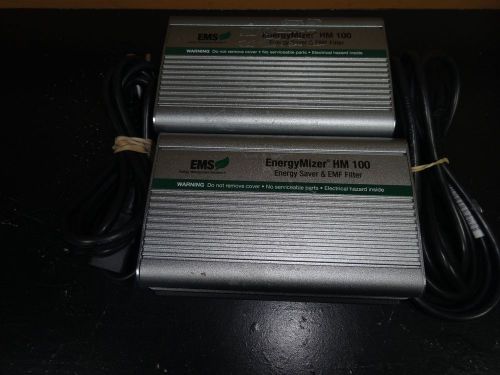 LOT OF 2 Energymizer HM100 Power Reduction and Conditioning System