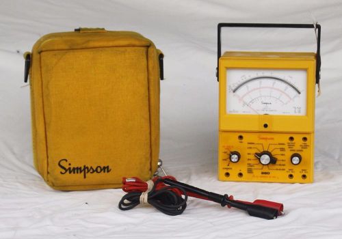 Simpson 260-8XI Analog Multimeter VOM