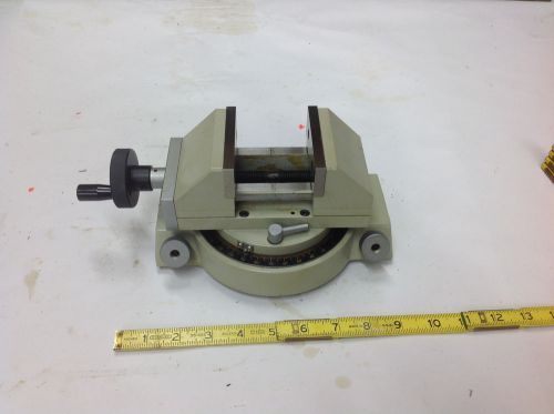 Mitutoyo 218-003, 60mm Precision 2-Slide Rotary Vise, Contracer Accessory Option