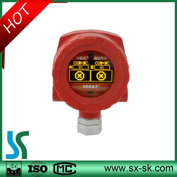 Explosion anti corrosive no drill on tank non contact electrical liquid level switch for sale