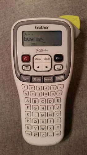 Used Brother P-Touch PT-H100 Label  Printer
