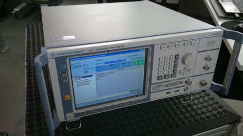 R&amp;S SFU Broadcast Test System, B10, B4, B6, K1, K15, K20, K21, K22, K225