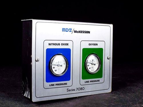 Mdt mckesson series 7080 dental manifold for nitrous oxide sedation flowmeters for sale