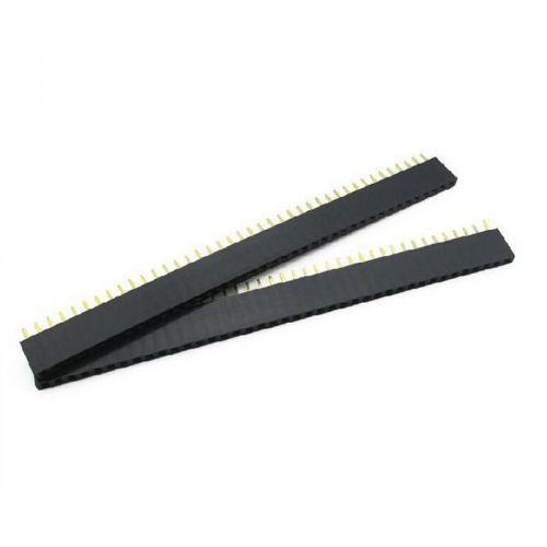 10x 2.54mm 40 Pin Female Single Row Pin Header Strip HPP