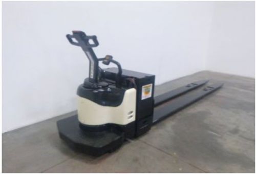 No reserve 2006 electric crown pe4000-80 electric walkie/rider pallet jack for sale