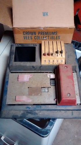 Vintage Gas Station Credit Card Machine DataCard Addressograph - Lima, OH