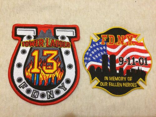 Fire Department uniform patches