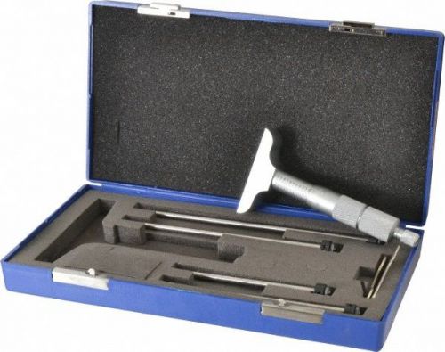 Fowler Premium Depth Micrometer, 0-4&#034;  52-225-006