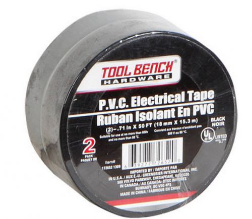 Electricians tape Electrical black tape  6 x 50 ft rolls $11.88 Free Shipping!
