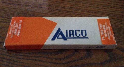 Airco 2% Thor-Tung .040 Tig Welding Rod - Red End - 20 Pieces