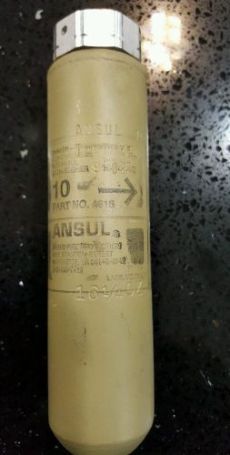 ANSUL 10 CARTRIDGE FOR FIRE EXTINGUISHER USED BUT NOT FIRED PART #4616
