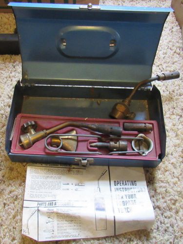 Brass propane gas  kit torch with an extra torch for sale