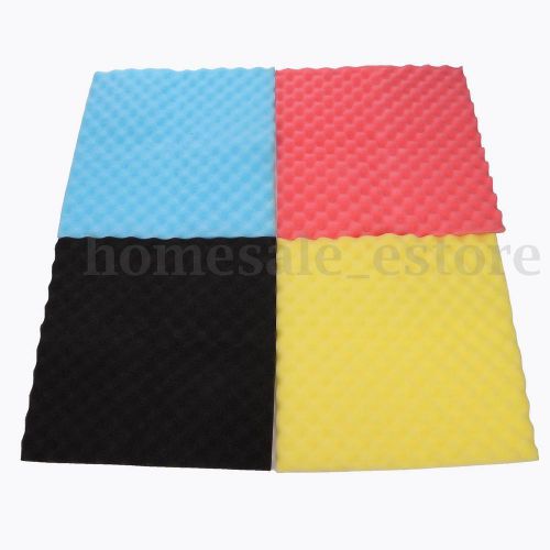 4 Color Acoustic Soundproof Sound Stop Absorption Pyramid Studio Foam Sponge