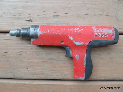 Powers powder p35s powder actuated tool,nail stud fastener gun #2ab for sale