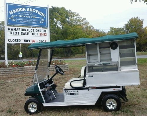 2007 club car turf 2 beverage/vending golf cart for sale
