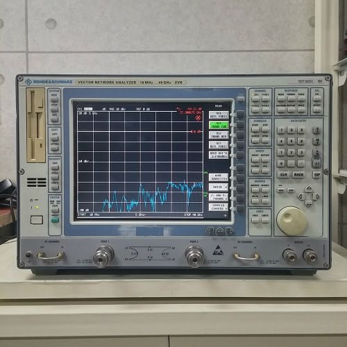 Used rohde &amp; schwarz  zvk40 - vector network analyzer, 10hz to 40ghz, tested for sale