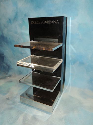 Authentic DOLCE &amp; GABBANA Lucite Jewelry Display with Logo