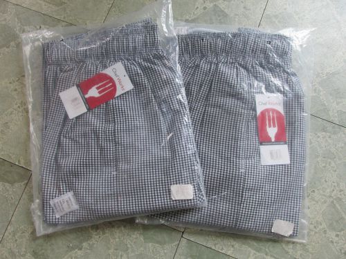 Brand New Chef Works Pants NBCP Size Small Lot of 2