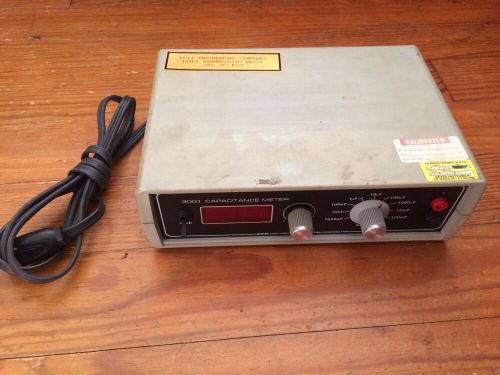 CONTINENTAL SPECIALTIES 3001 CAPACITANCE METER Complete And Working
