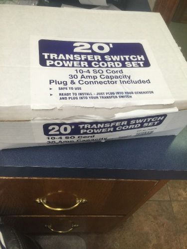 20&#039; Transfer Switch Power Cord Set