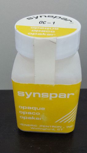 Synspar Opaque Shade C1 Brand New 1 Ounce Unopened Bottle