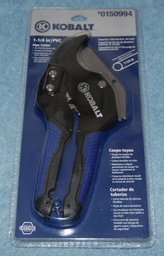 Kobalt #0150994 1 1/4 in pvc pipe cutter, new for sale