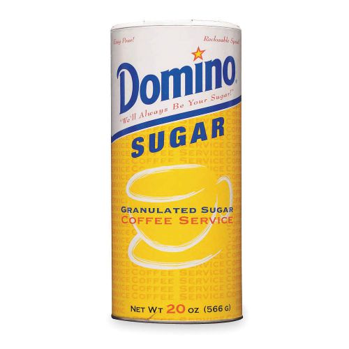 DOMINO  Sugar Canister, 20 Oz, PK21 NEW, FREE SHIPPING, $PA$