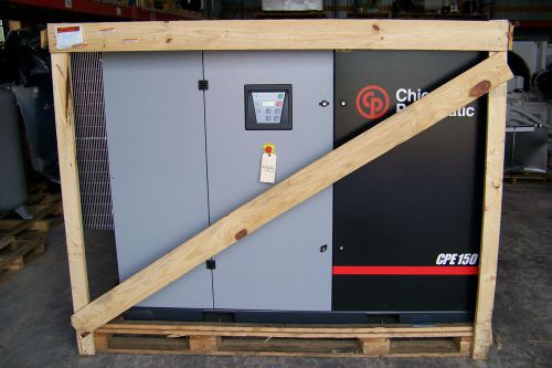 Chicago Pneumatic CPE150 Rotary Screw Air compressor New Factory warranty