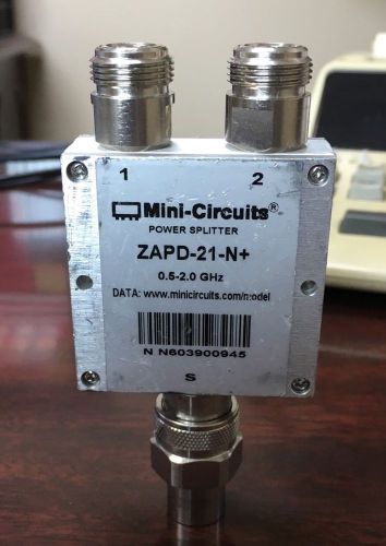 Mini-Circuits Power Splitter ZAPD-21-N+ (0.5 - 2.0 GHz)