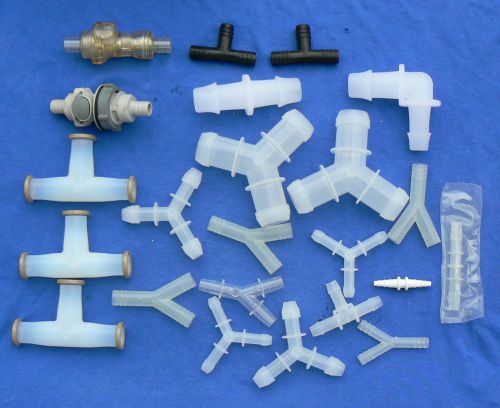 Process fittings - sanitary, triclamp, hosebarb, tee, y, cpc, 1&#034; 1.5&#034; 0.5&#034; for sale