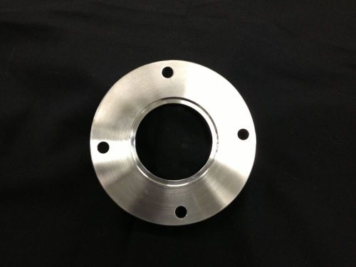 Accuvac iso flange hv iso-63-250-n non-rotatable bored iso-f new ss304 for sale