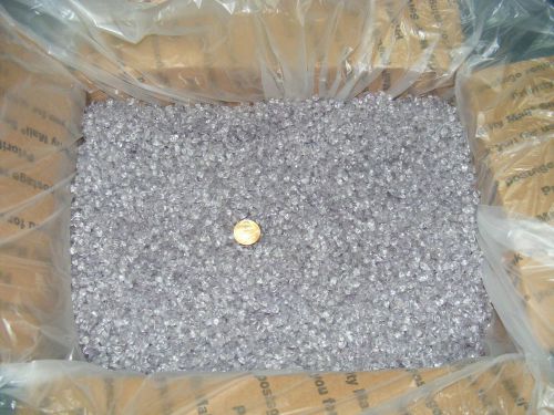 Plastic Pellets Resin Material 10 Lbs Injection molding - Clear / Silver ?