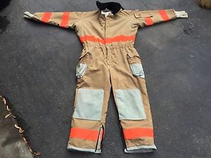 Creative Apparel Assoc. Firefighter Coveralls / Turnout Gear - Size L - NICE!!!