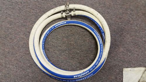 Goodyear White Flexwing White Rubber Light Weight Food Hose