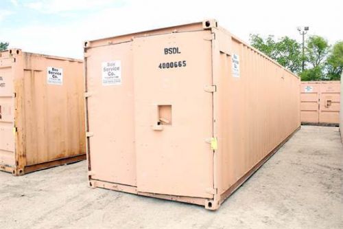 40&#039; Steel Shipping Storage Container Unit 153
