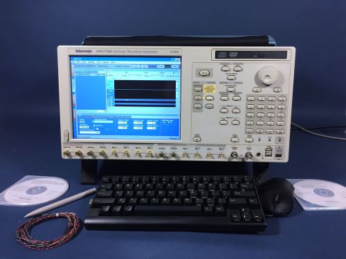 Tektronix awg7102 opts 001/06 - dual channel arbitrary waveform generator for sale