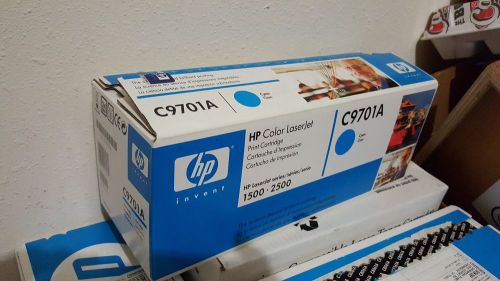 HP Ink cartridge, Cyan Laserjet, model # C9701A