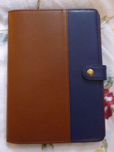 Franklin covey pippa leather wirebound cover classic w/new compass notebook for sale