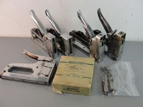 Bostitch staples arrow t-25 duo-fast ct-859 tacker ct-850 stapler lot 5  tool us for sale