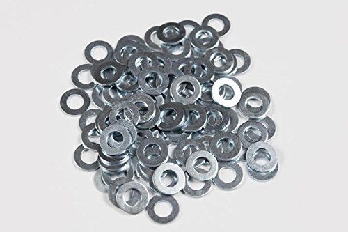 M3 -flat washer, steel zinc metric fasteners. 50-pack for sale