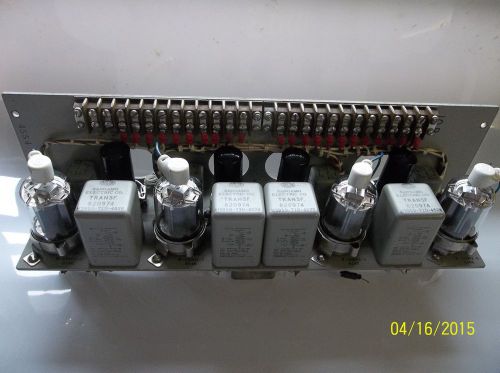 Military 4-400a tube driver rack, complete with tubes, 4ea, jan 6146w tungsol for sale