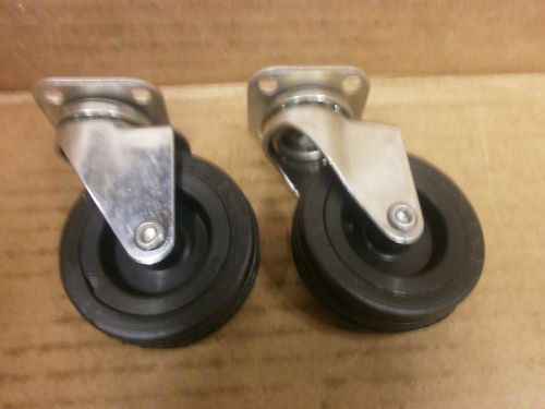 Triple A Specialty 2 BOLT ON CASTERS, 3 1/8&#034; HIGH 81139
