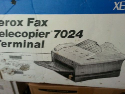Xerox 7024 fax - brand new in box- excellent fax quality- dedicated fax