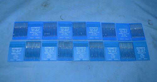 LOT of 180 NEW Schmetz Sewing Needles 140/054 (SY 7090) &amp; 100/16 (SY 3260) G