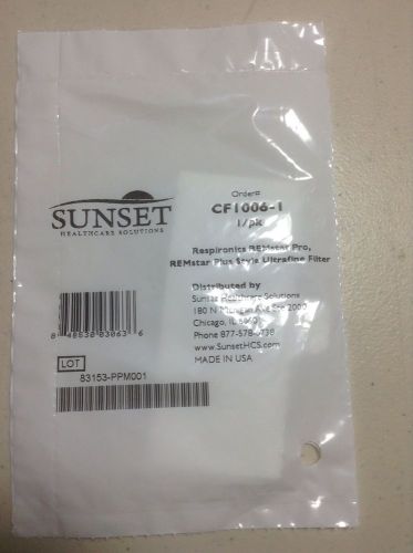 Sunset Ultra-Fine Filter For REMstar Pro Plus Filter CF1006-1 Disposable 1/pk
