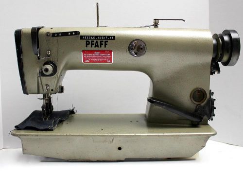 PFAFF 487-34 Variable Top Feed Lockstitch Reverse Industrial Sewing Machine Head